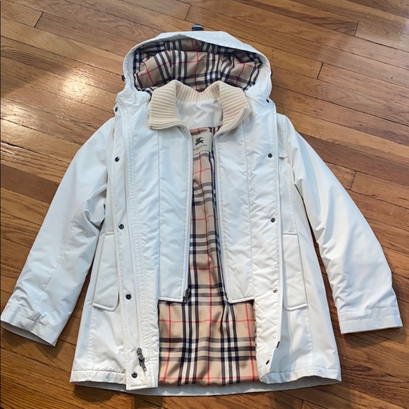 burberry women's rain jackets